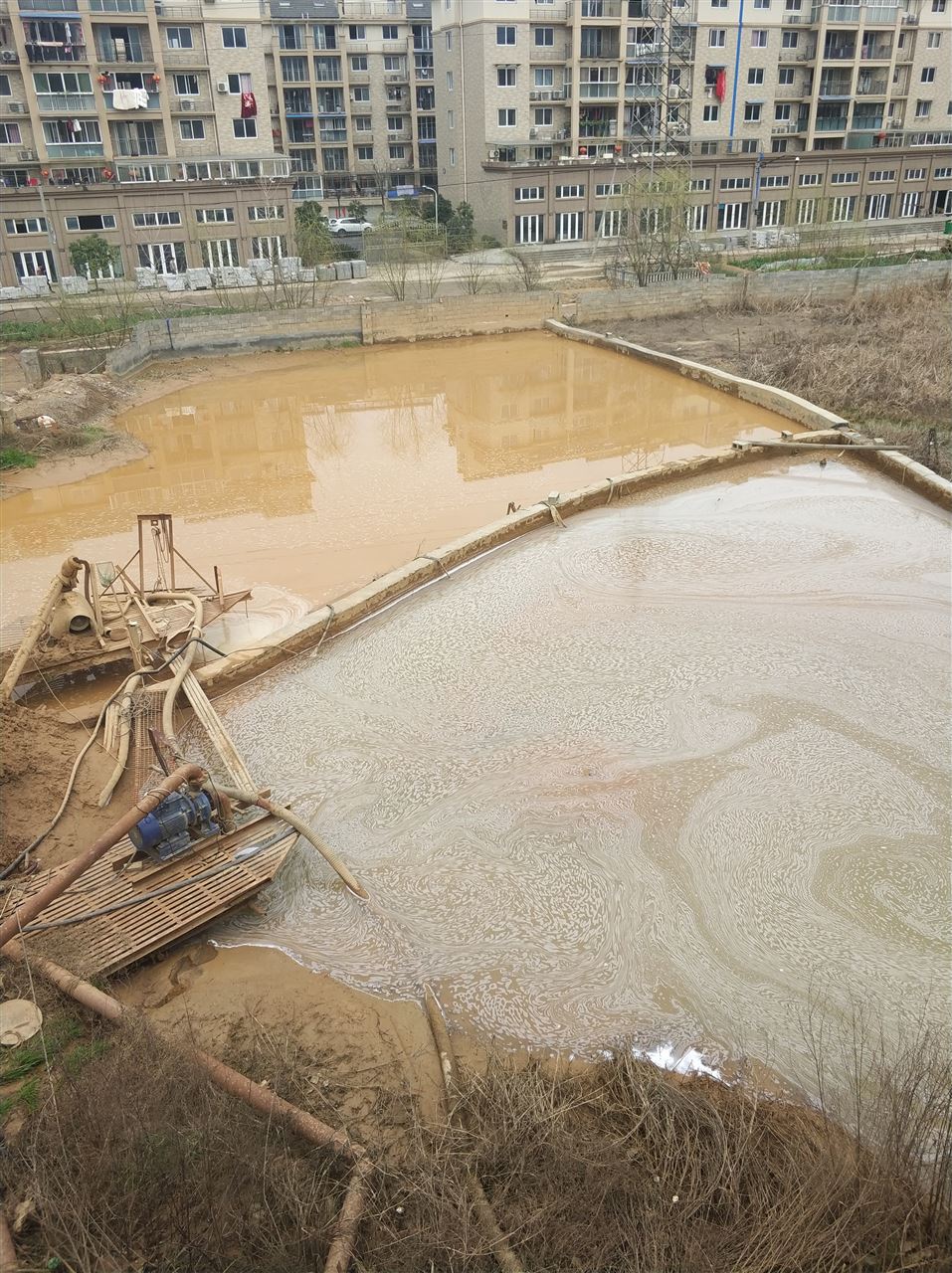 六盘水沉淀池淤泥清理-厂区废水池淤泥清淤